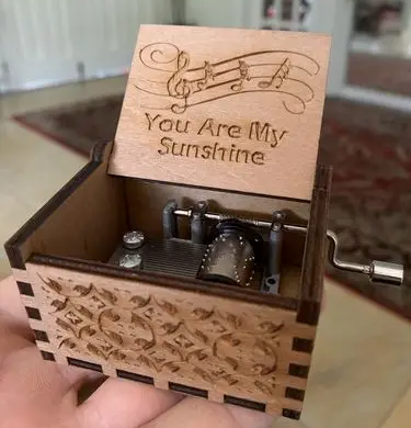 You Are My Sunshine Music Box