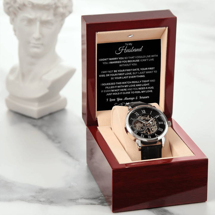 To My Husband - With Love - Open Watch