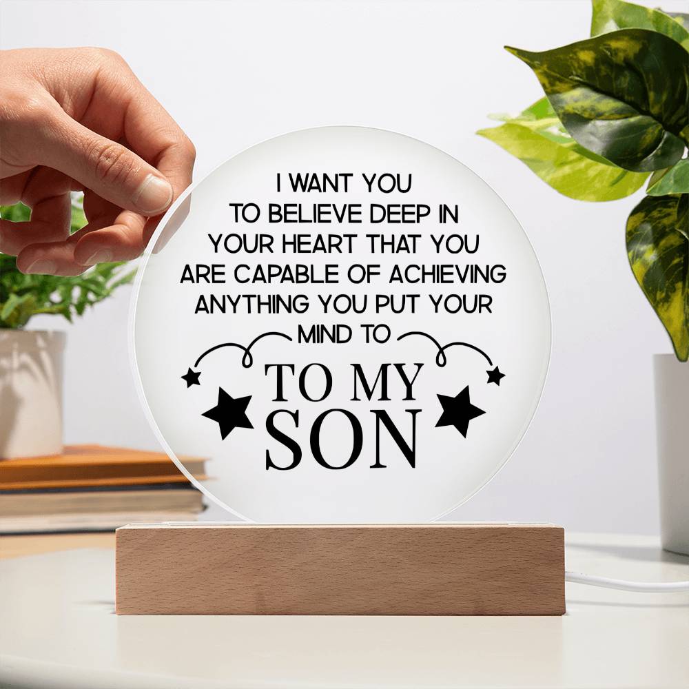To My Son - I Want You To Believe