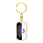 Jewelry gifts Daughter - My Daughter - Dog Tag With Swivel Keychain - Belesmé - Memorable Jewelry Gifts