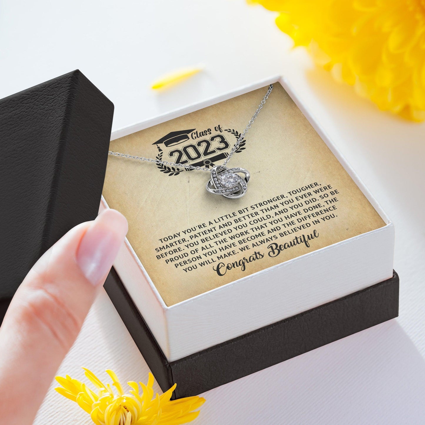Jewelry gifts Class Of 2023 - Believed In You - Necklace - Belesmé - Memorable Jewelry Gifts