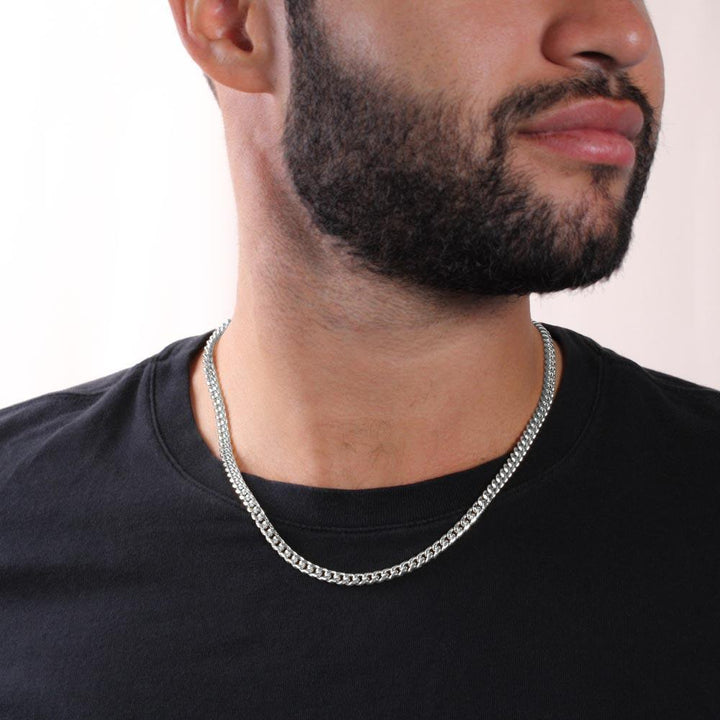 Jewelry gifts Daddy - Your Heart - Cuban Link Chain - Belesmé - Memorable Jewelry Gifts