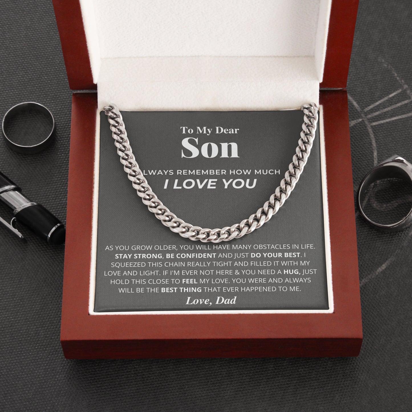Son - Do Your Best - Cuban Link Chain