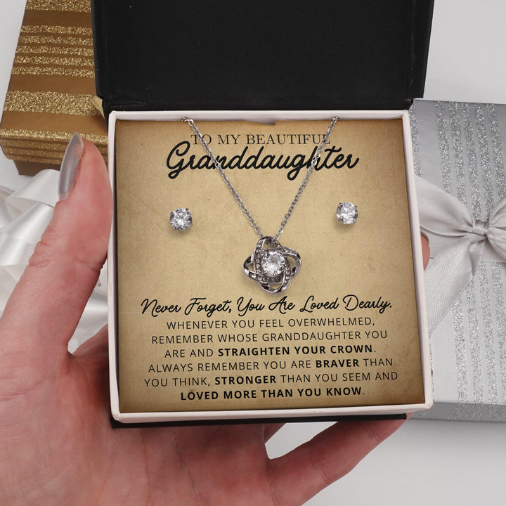Jewelry gifts Granddaughter - Always Remember - LK Gift Set - Belesmé - Memorable Jewelry Gifts
