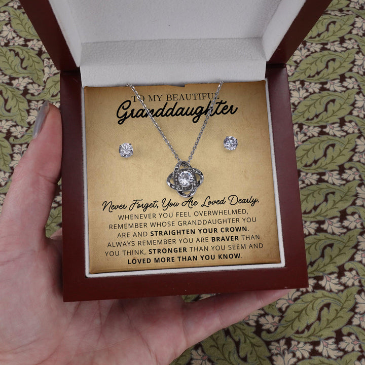 Jewelry gifts Granddaughter - Always Remember - LK Gift Set - Belesmé - Memorable Jewelry Gifts
