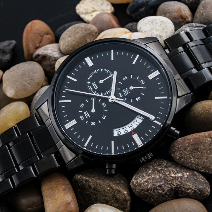 Jewelry gifts Grandson - Beautiful Chapters - Chronograph Watch - Belesmé - Memorable Jewelry Gifts