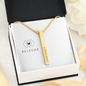 Roman Numeral Vertical - Necklace