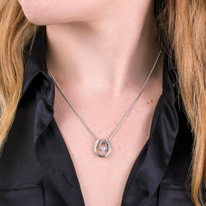 Mom - Count On You - Love Necklace
