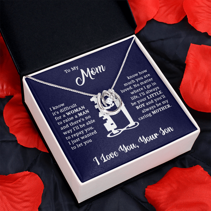Mom - Precious Mom - Love Necklace