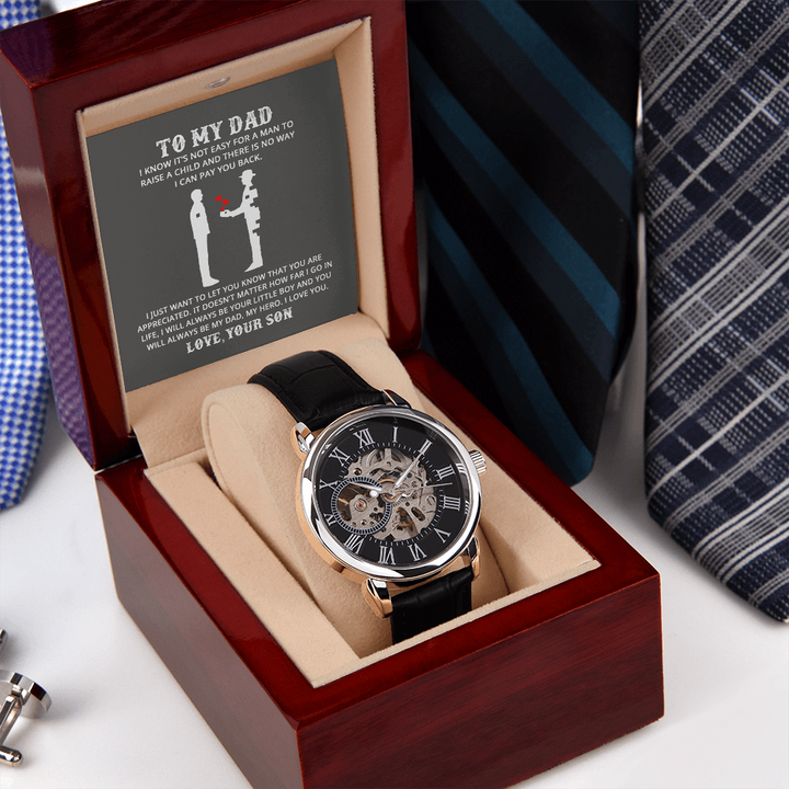 Dad - You Raised Me - Open Watch