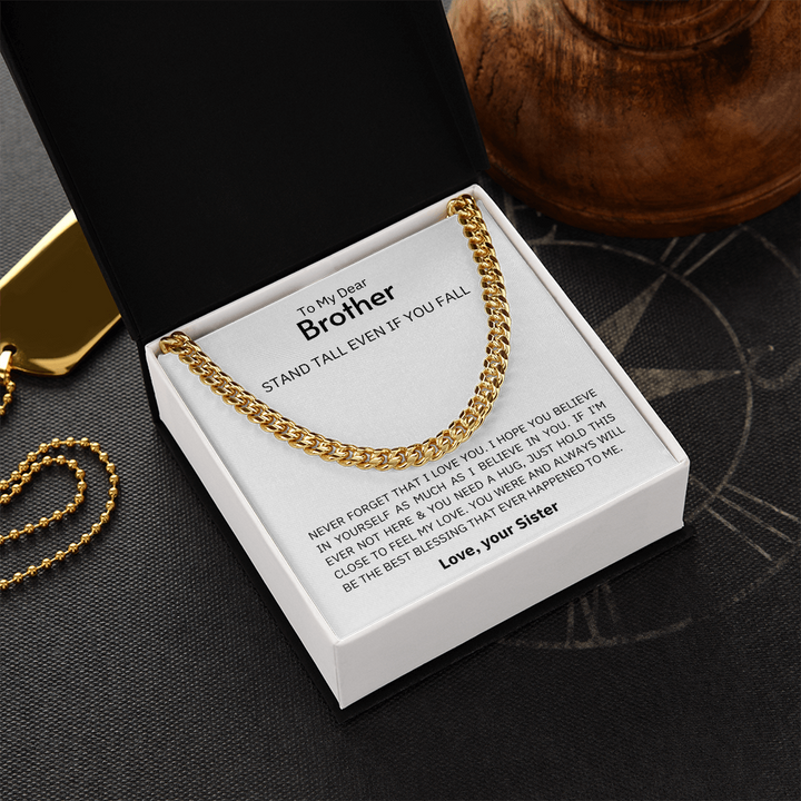 Brother - Believe - Cuban Link Chain