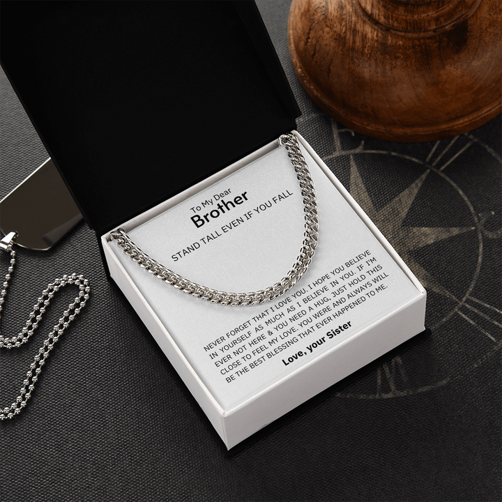 Brother - Believe - Cuban Link Chain