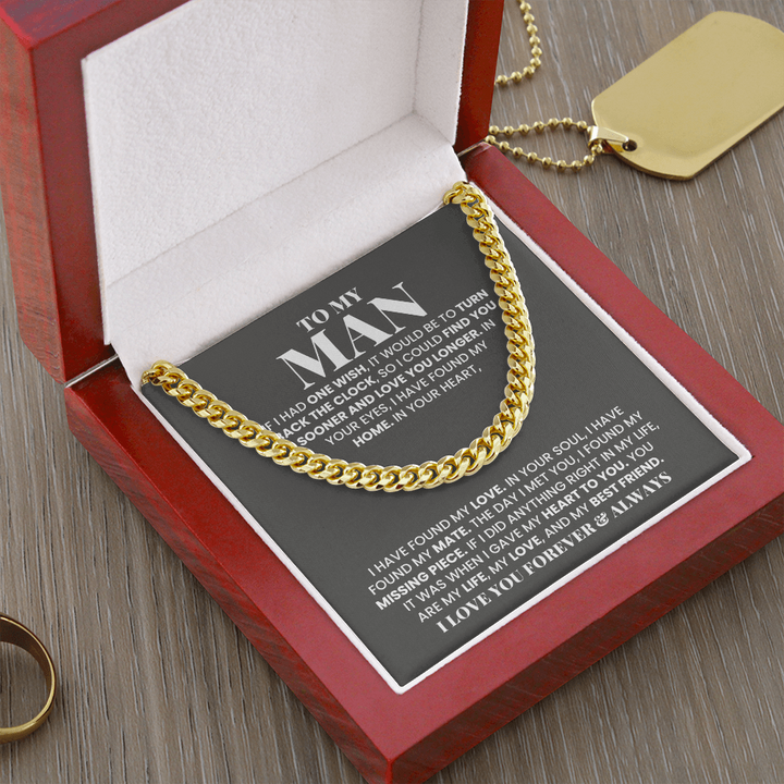 My Man - My Life - Cuban Chain Link