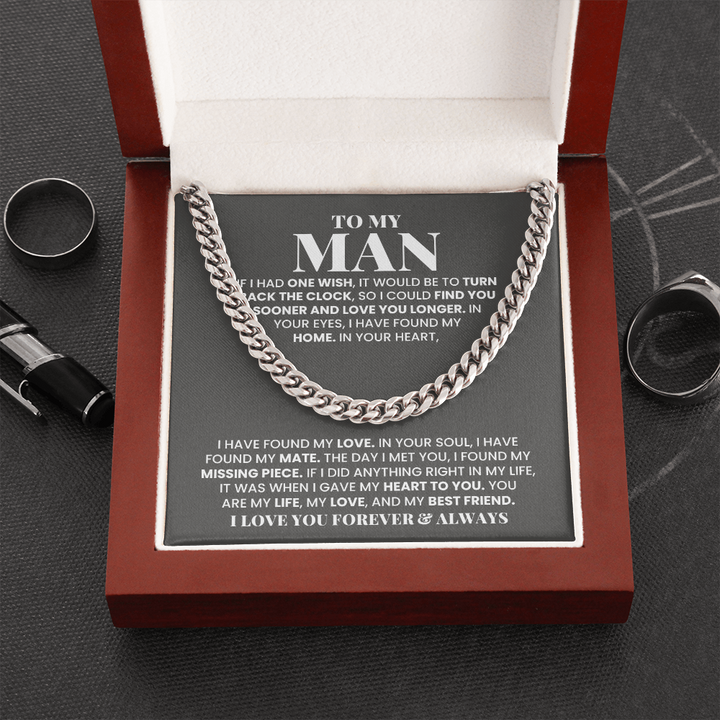 My Man - My Life - Cuban Chain Link