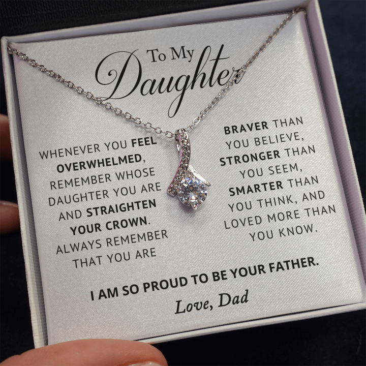 Daughter - Brave & Smart - Alluring Necklace