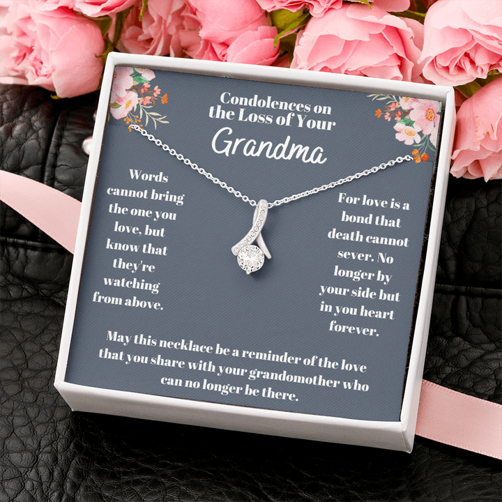 Grandma - No Longer By Your Side - Alluring Necklace