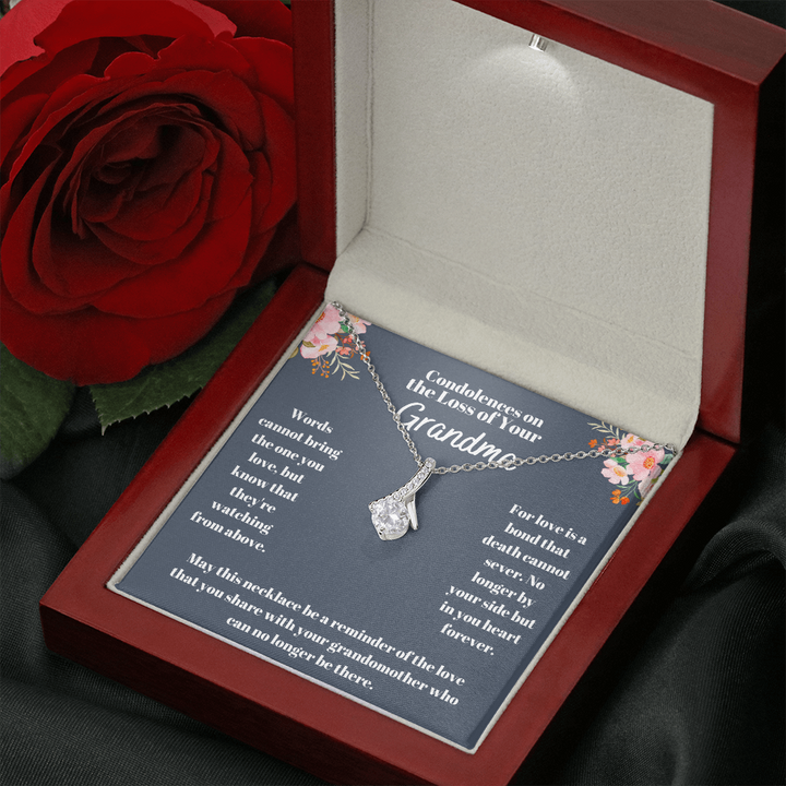 Grandma - No Longer By Your Side - Alluring Necklace