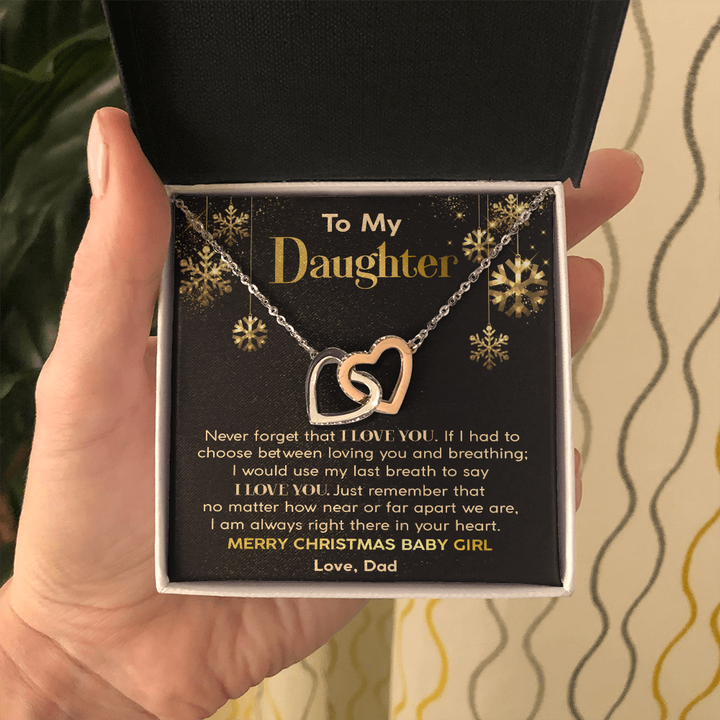 Daughter - Merry Christmas Baby Girl
