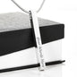 Two Sided Vertical - Necklace