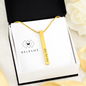 Two Sided Vertical - Necklace