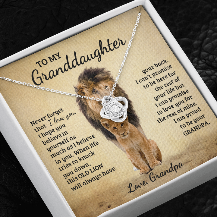 Granddaughter - Proud of you  - Necklace