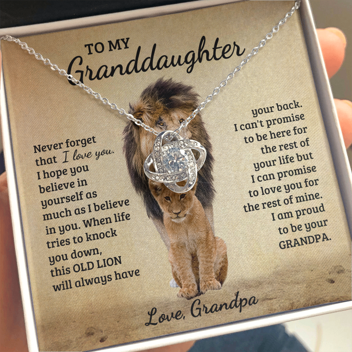 Granddaughter - Proud of you  - Necklace