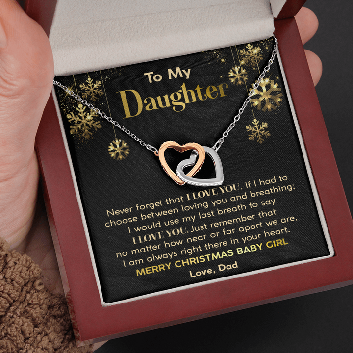 Daughter - Merry Christmas Baby Girl