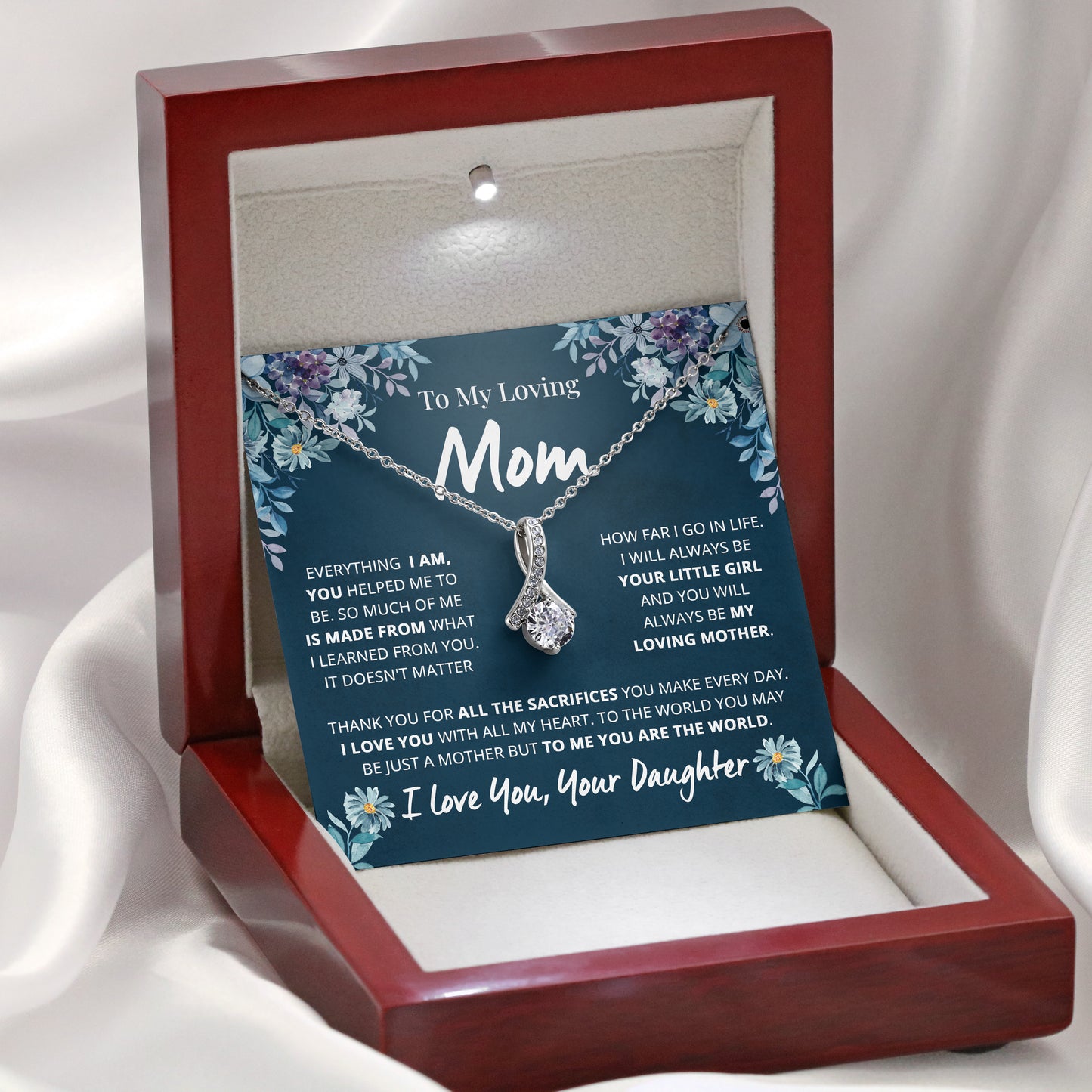 Mom - All My Heart - Alluring Necklace