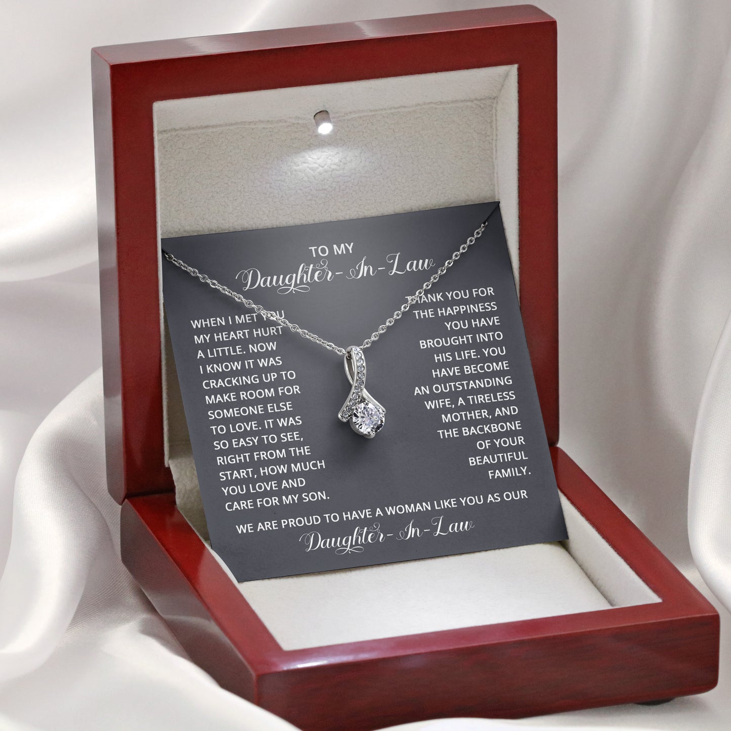 Daughter-In-Law - Outstanding Woman - Alluring Necklace