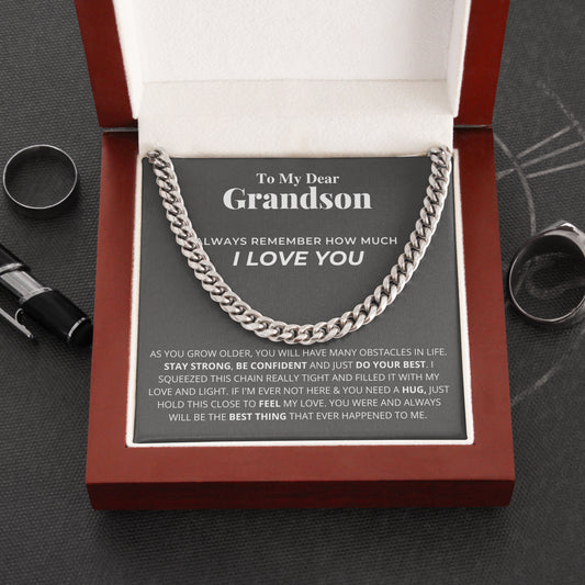 Grandson - Hold This Close - Cuban Link Chain(adjustable)