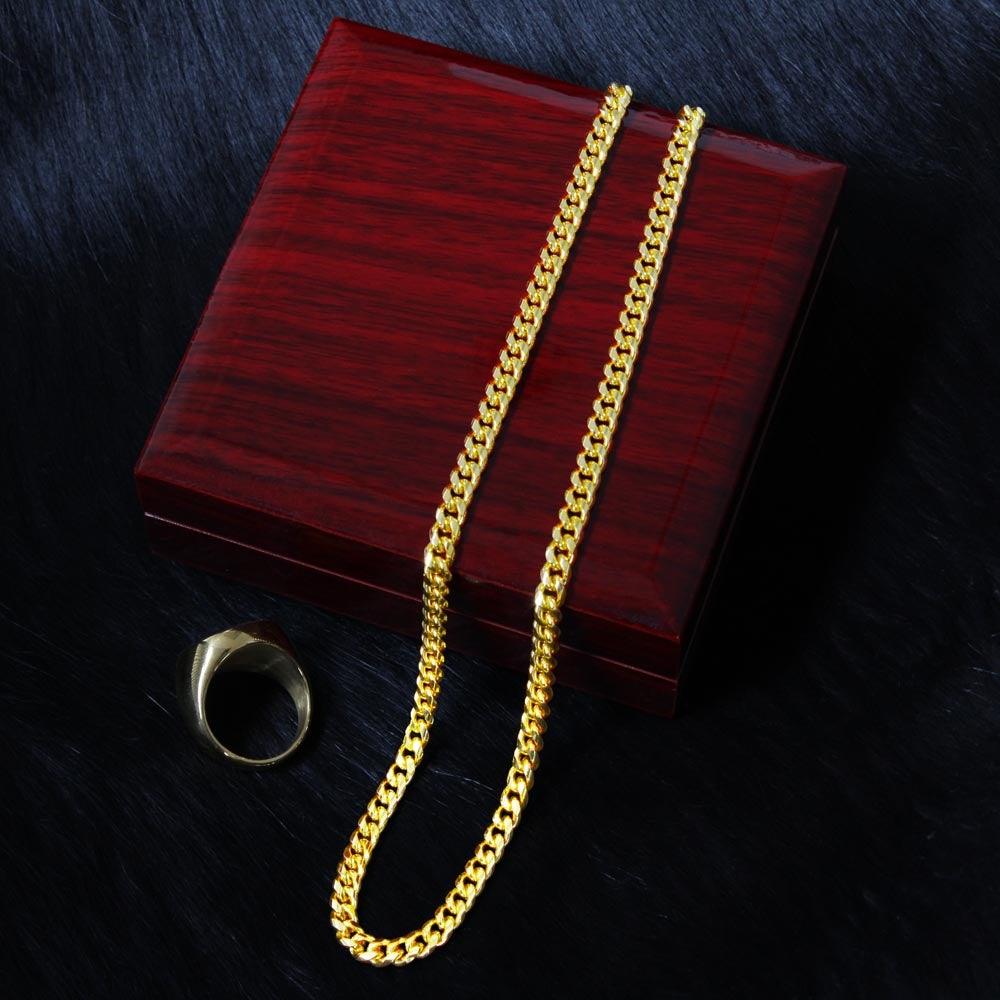 Jewelry gifts Class Of 2022 - You Make Us Proud - Cuban Link Chain - Belesmé - Memorable Jewelry Gifts 