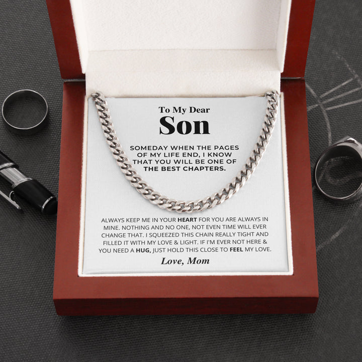 Son - My Heart - Cuban Link Chain