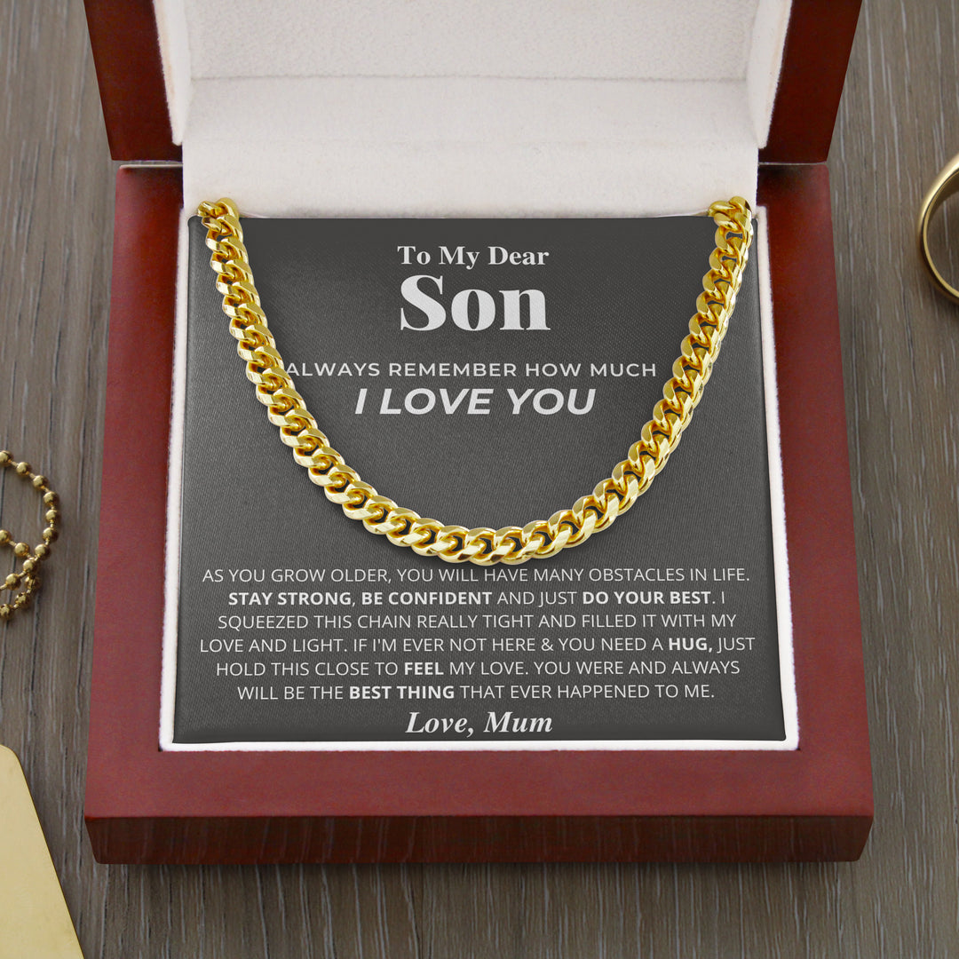 Son - Strong Life - Cuban Link Chain