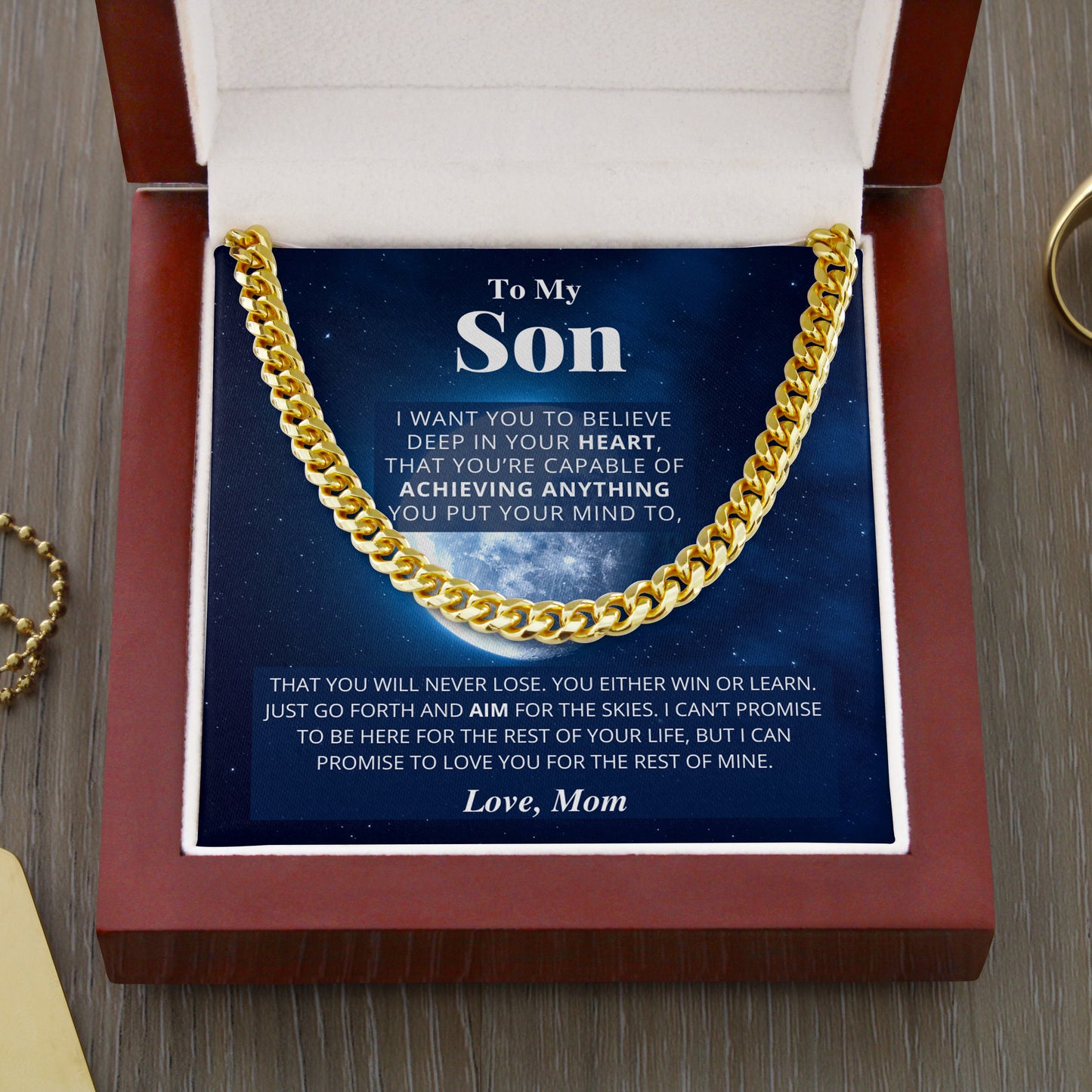 Son - My Eternity - Cuban Link Chain