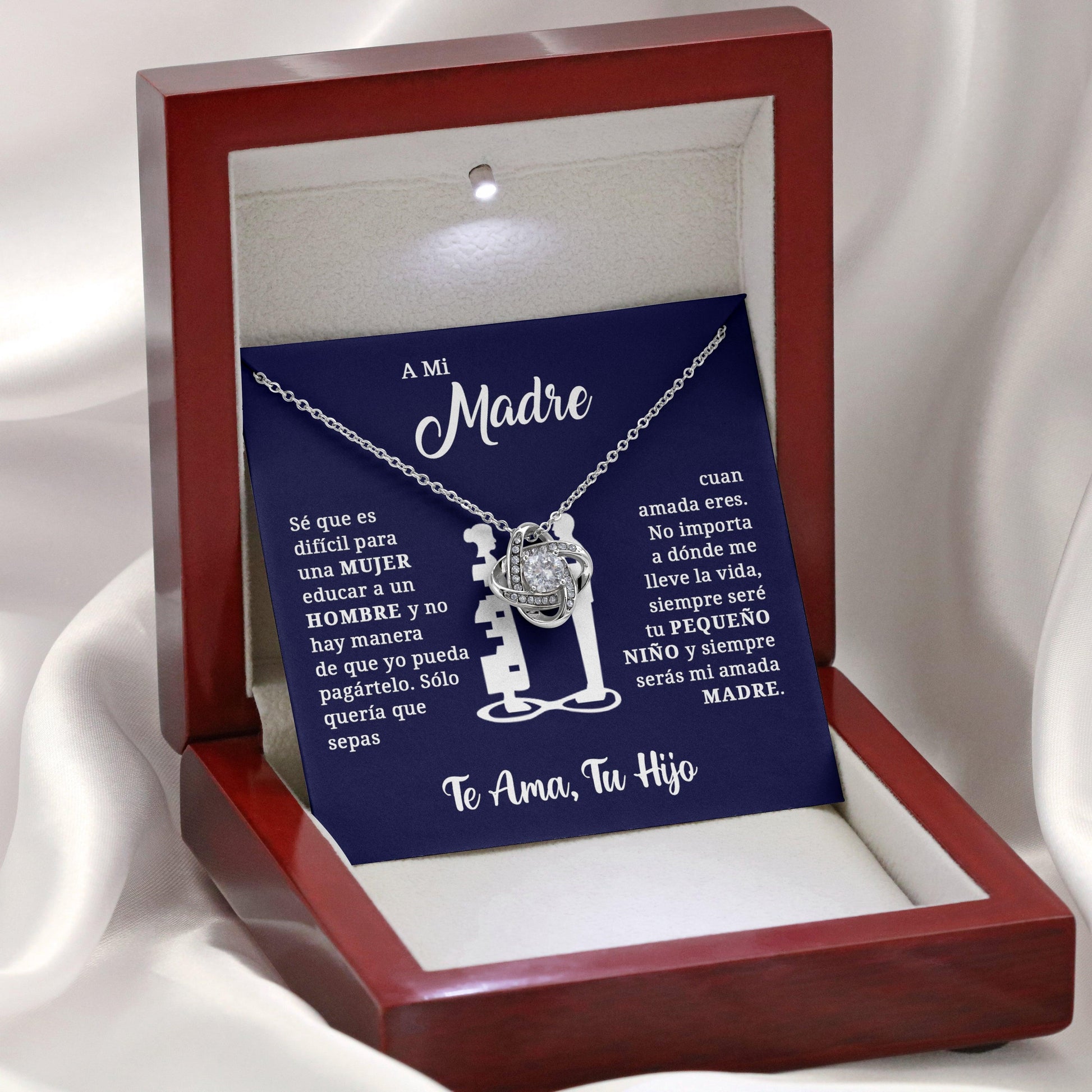Jewelry gifts A MI MADRE - PEQUEÑO NIÑO -  Collar - Belesmé - Memorable Jewelry Gifts