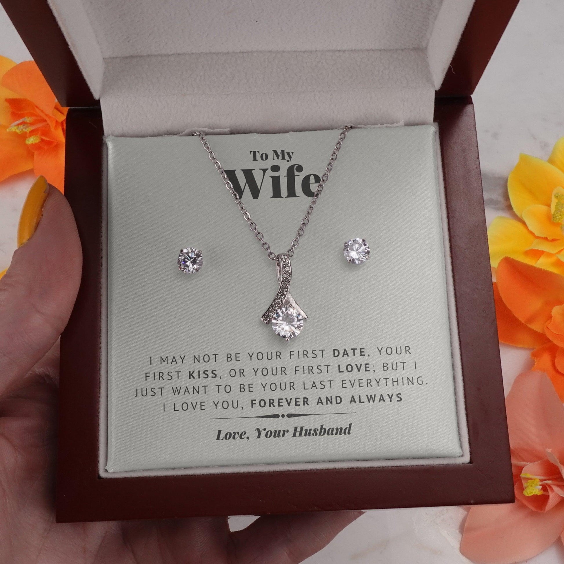 Jewelry gifts Wife - Amazing Alluring Gift Set - Belesmé - Memorable Jewelry Gifts 