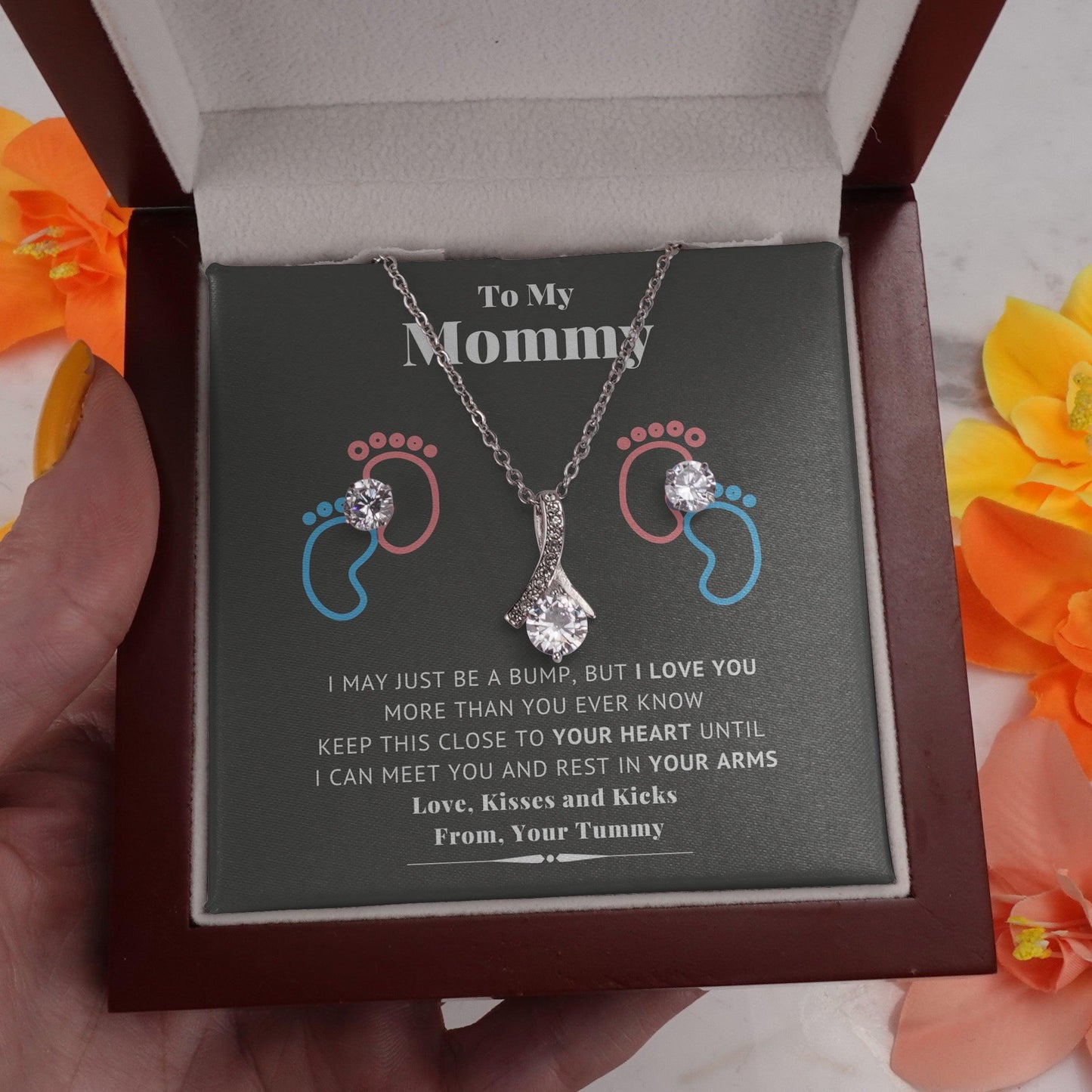 Jewelry gifts Mommy - Love - Alluring Gift Set - Belesmé - Memorable Jewelry Gifts 