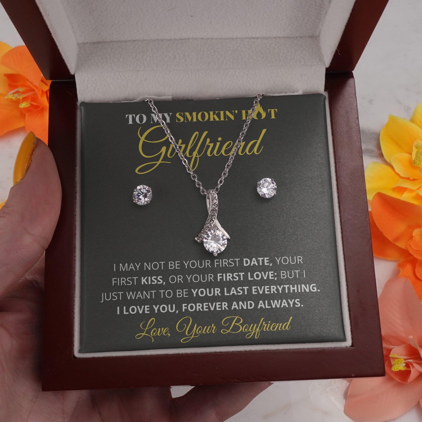 Jewelry gifts Girlfriend - Love You - Alluring Love Set - Belesmé - Memorable Jewelry Gifts 