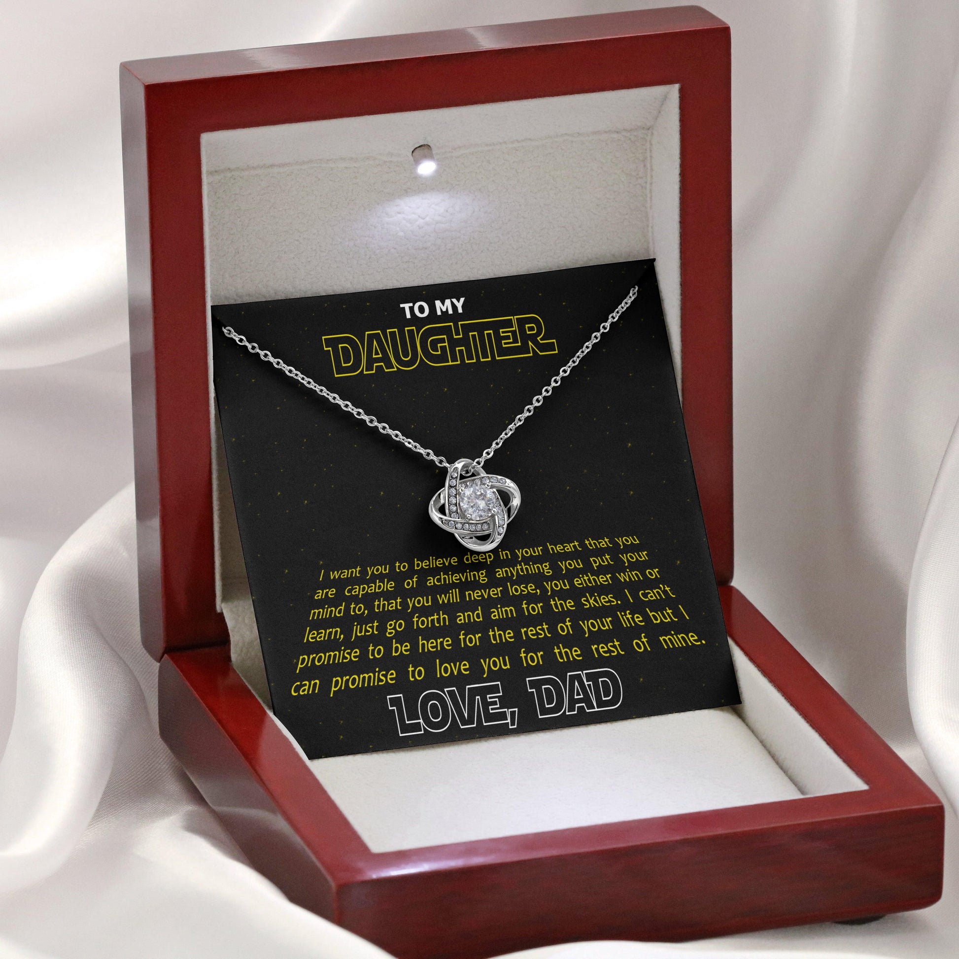 Jewelry gifts Daughter - Deep In Heart - Necklace - Belesmé - Memorable Jewelry Gifts