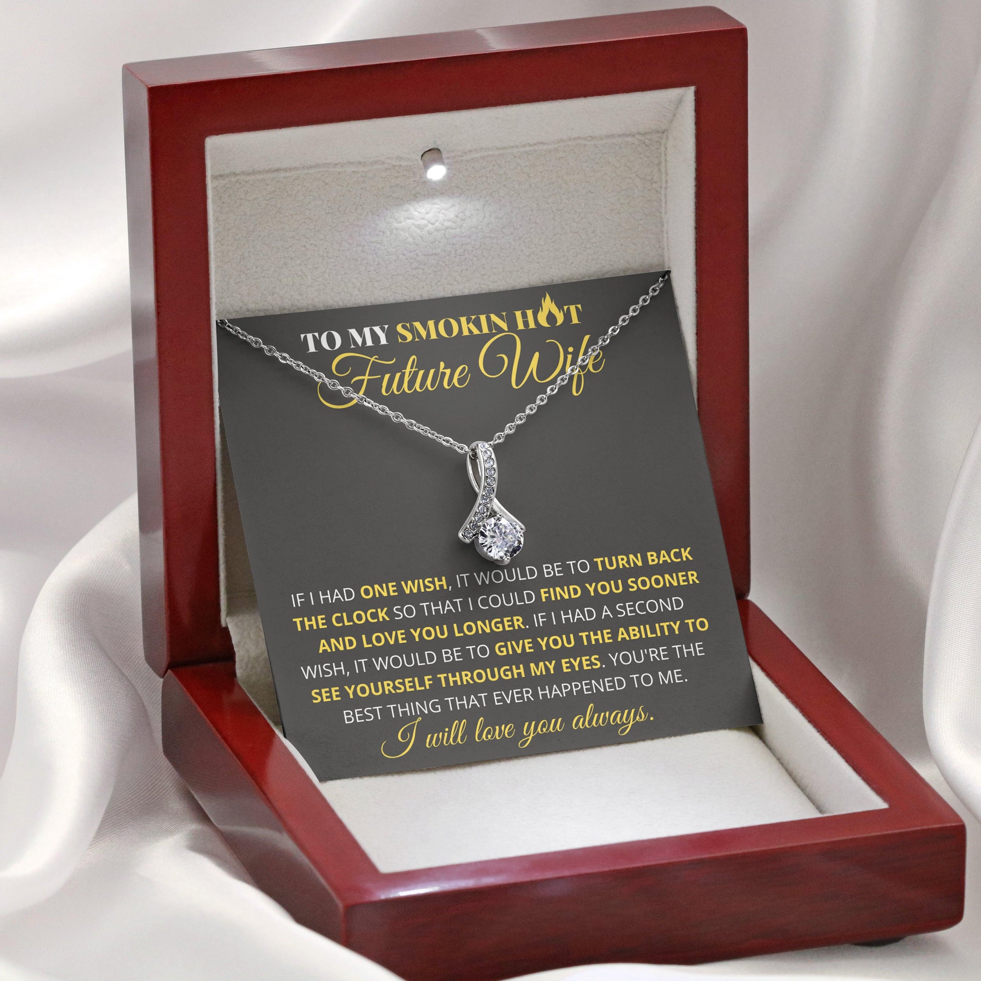 Jewelry gifts Future Wife - Smokin' Hot - Alluring Necklace - Belesmé - Memorable Jewelry Gifts