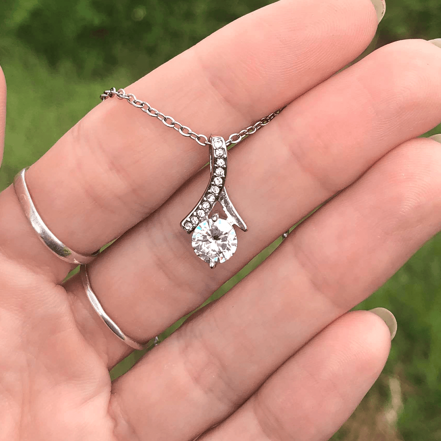 Mom - All My Heart - Alluring Necklace