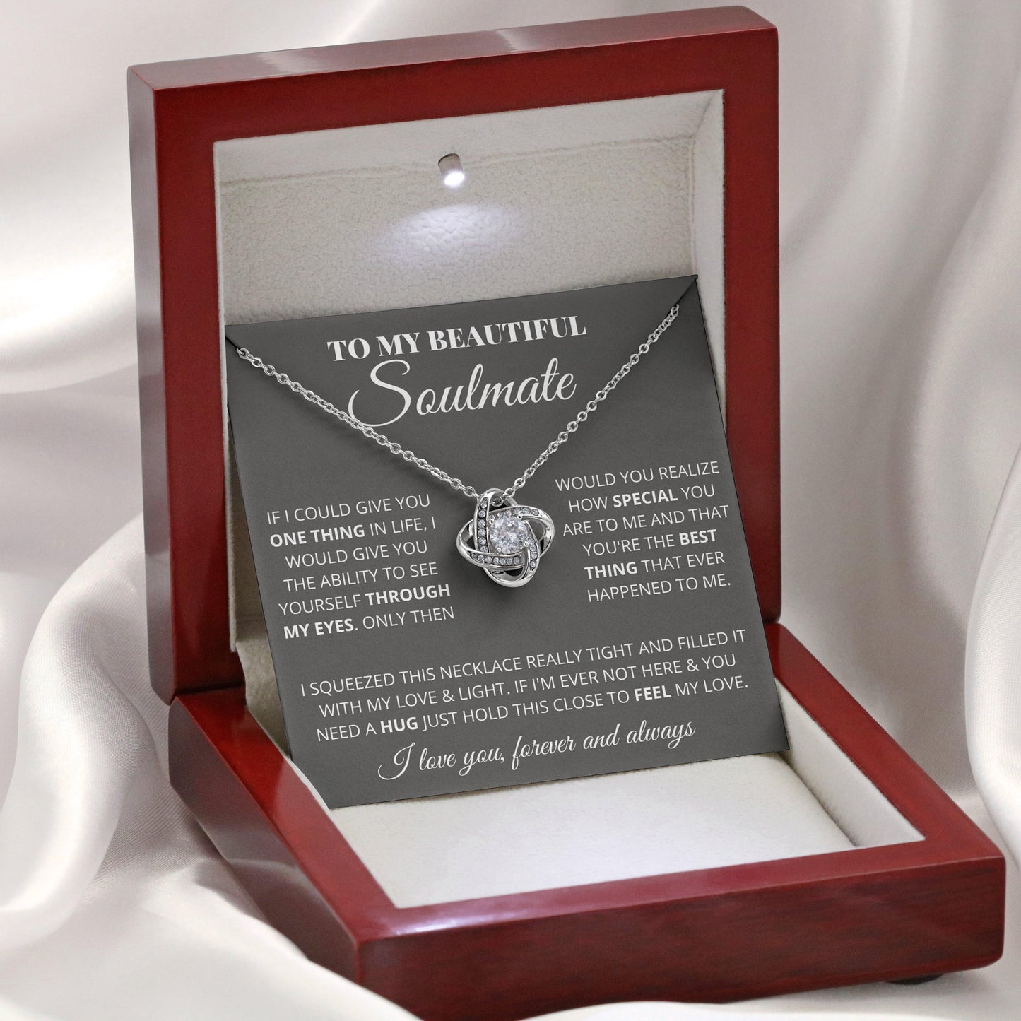 Jewelry gifts Soulmate - My Life My Everything - Necklace - Belesmé - Memorable Jewelry Gifts