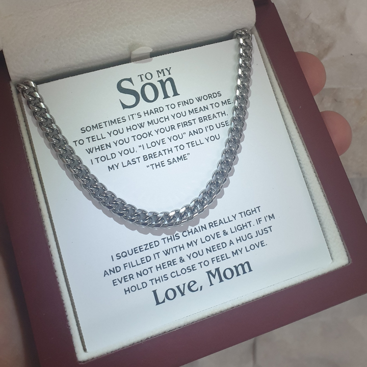 Son - Love & Light - Cuban Link Chain