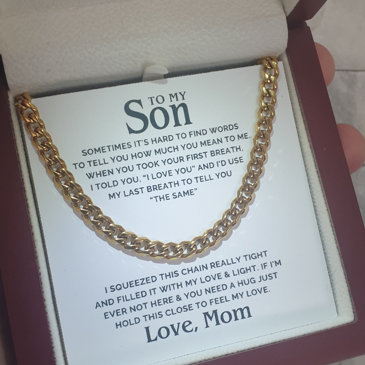 Son - Love & Light - Cuban Link Chain