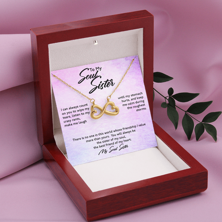 Soul Sister - Friendship & Value - Infinity Necklace