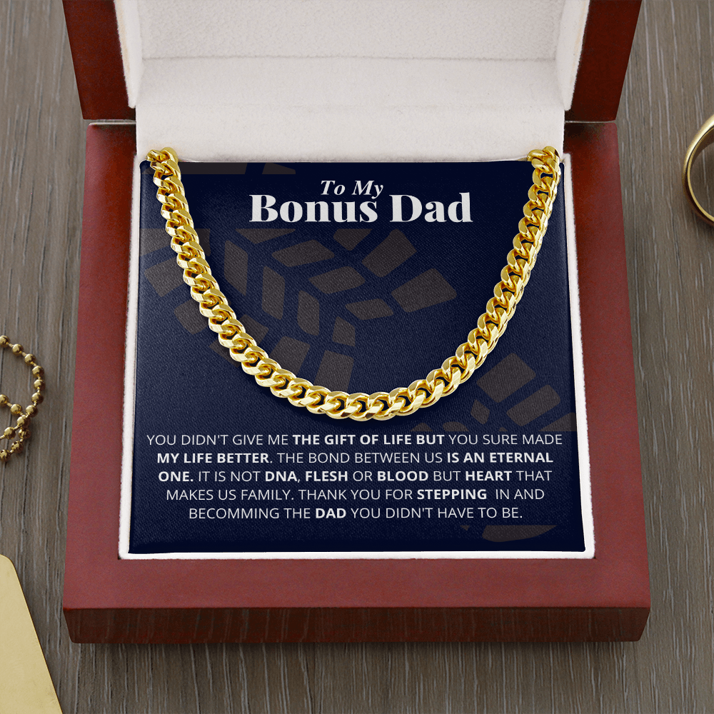 Bonus Dad - My Gift - Cuban Link Chain