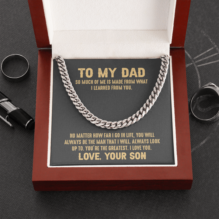 Dad - Always Matter - Cuban Link Chain