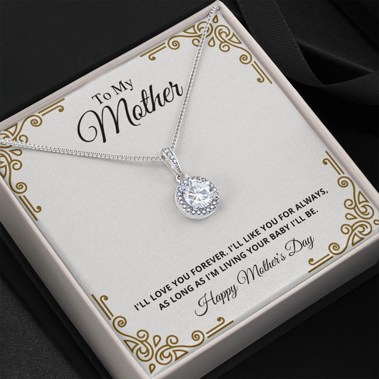 Mother - Always  Loving &  Caring - Necklace