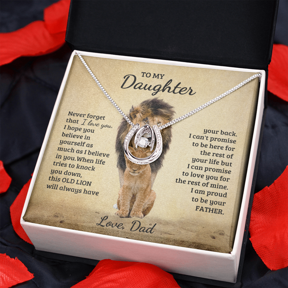 [Almost Sold Out] Daughter - Proud Lion - Love Necklace