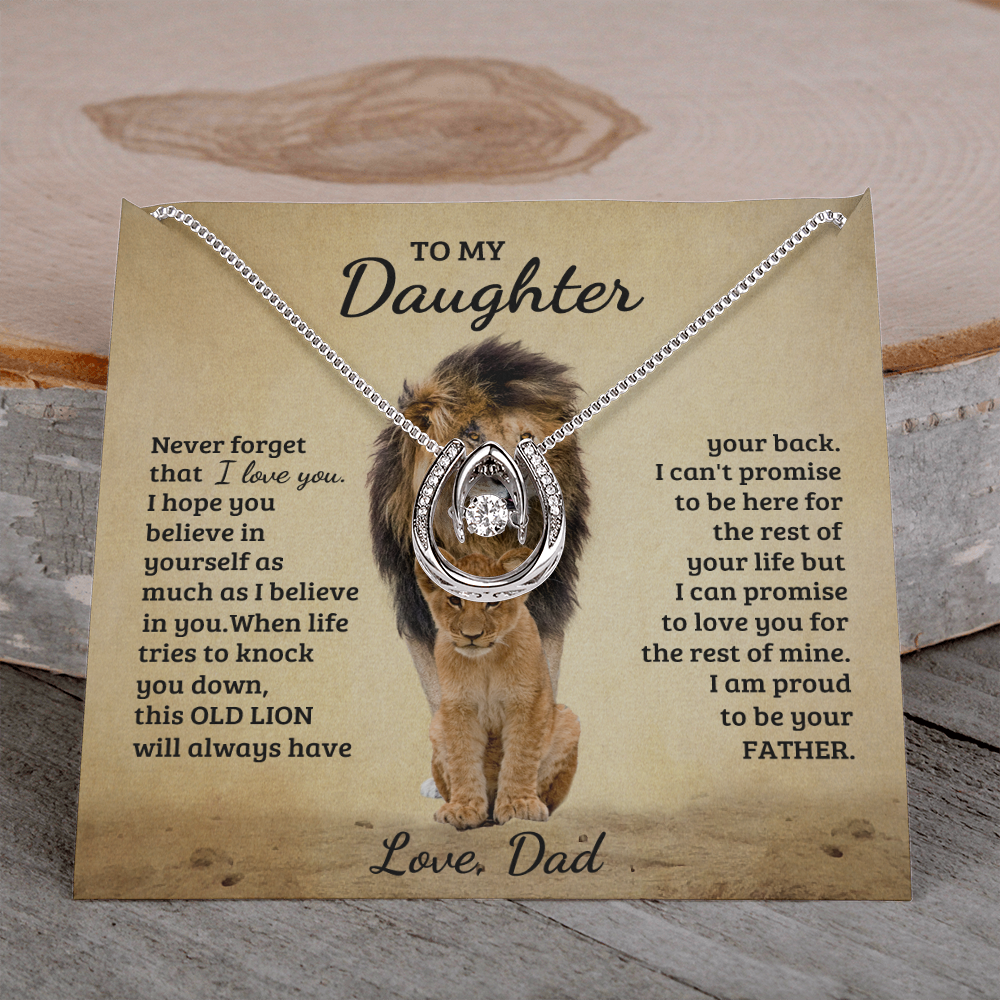 [Almost Sold Out] Daughter - Proud Lion - Love Necklace